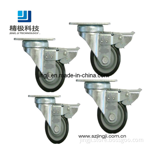 PVC Swivwl Top Plate Caster Wheel
